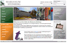 Tablet Screenshot of marianum-steinberg.at